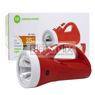 Lanterna de LED Recarregável 35W DP-7333 - DP Led