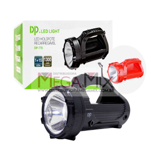 Lanterna Recarregável 1+15 Leds DP-770