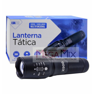Lanterna Tática Recarregável LK-X900 - Luatek