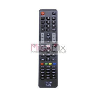 Controle Remoto para TV LCD/Smart Toshiba LE-7263 - Lelong