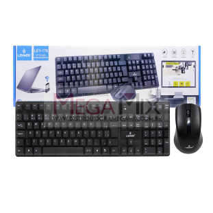 Kit Teclado e Mouse sem Fio LEY-176 - Lehmox 