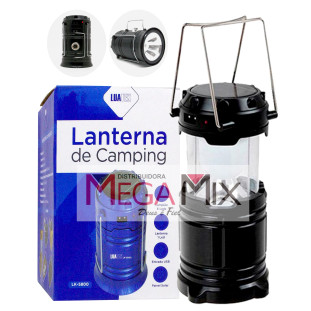 Lanterna Lampião de Camping LK-5800 - Luatek