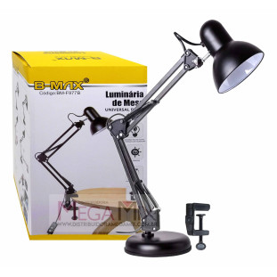 Luminária de Mesa Articulada BM-F977 - B-Max