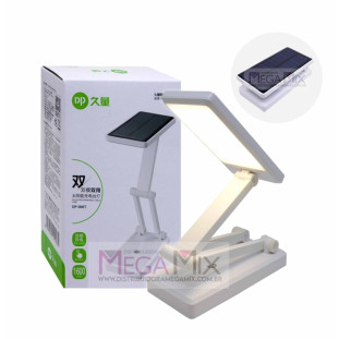 Luminária de Mesa Solar Dobrável DP-666T