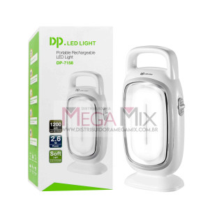 Luminária de Emergência Recarregável DP-7158 - DP