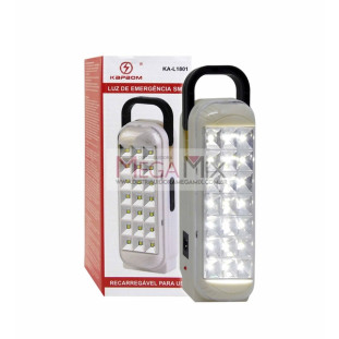 Luminária de Emergência 21 LED's KA-L1801 - Kapbom