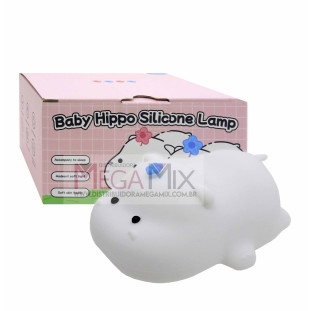 Luminária Silicone (Hipopotámo) AKL-L011 