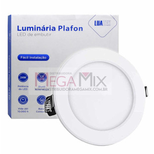 Luminária Plafon LED de Embutir LK-Y24 - Luatek