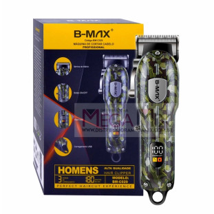 Máquina de Corte Recarregável com Visor Digital 5W BM-C029 - B-Max