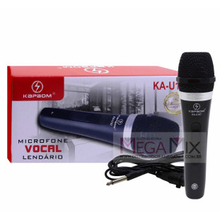 Microfone com Fio KA-U167 - Kapbom