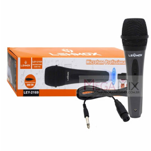Microfone com Fio LEY-2169 - Lehmox