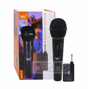 Microfone 2 em 1 (Com fio e sem Fio) M-996W - Altomex
