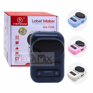 Mini Impressora Térmica Bluetooth KA-7048 - Kapbom