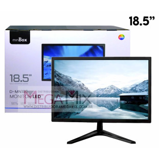 Monitor LED HDMI/VGA 18.5" D-MN185 - MNBox