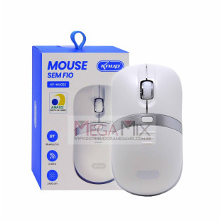 Mouse Sem Fio Wirelless e Bluetooth 2400DPI KP-MU022 - Knup