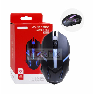 Mouse Óptico com Fio USB MMO-G03 - Tomate