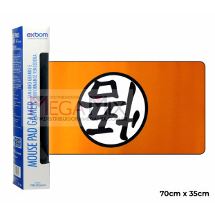 Mouse Pad Gamer 70x35cm (Goku) MP-7035C-52 - Exbom