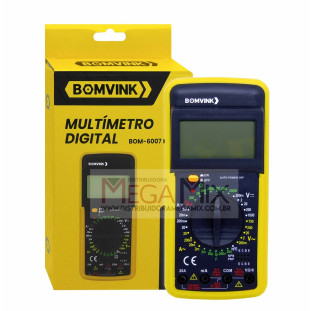 Multímetro Digital BOM-6007 - Bomvink