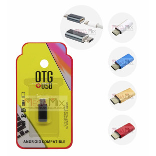 Conector OTG Conector Iphone + Tipo C YHL-888