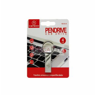 Pendrive USB 2.0 4GB KA-G-4 - Kapbom