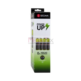 Pilha Power UP AAA Tubo c/60 unid. SEG-AAA - Segma