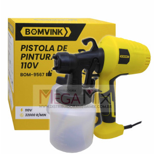 Pistola de Pintura Pulverizadora 800ML 110V BOM-9567 - Bomvink