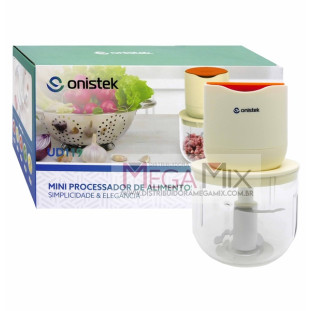 Mini Processador de Alimento Recarregável 100W ON-UD119 - Onistek