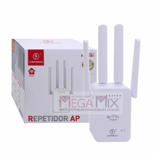 Repetidor de Sinal WI-FI 2.4GHz KA-X338 - Kapbom