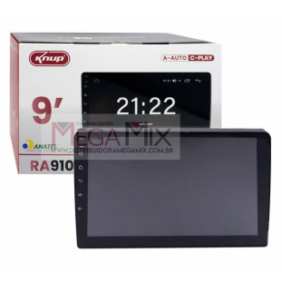 Central Multimídia Automotivo Android/IOS Sem Fio 9" KP-RA910 - Knup