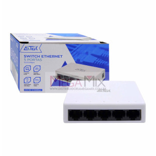 Switch 5 Portas 10/1000Mbps ATS-105 - Aitek
