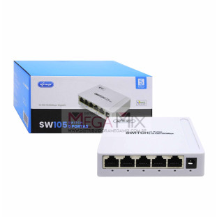 Switch 5 Portas 10/100/1000mpbs KP-SW105- Knup