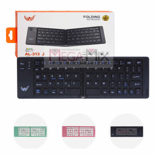 Mini Teclado Dobrável Recarregável  AL-313J - Altomex