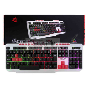 Teclado Gamer USB RGB KP-TE120 - Knup 