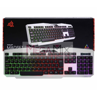 Teclado Gamer USB RGB KP-TE119 - Knup