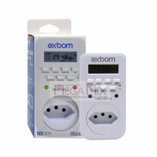 Temporizador Digital Bivolt TMD-TB91A -  Exbom
