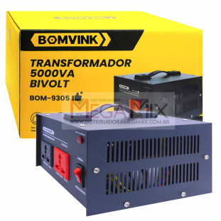 Transformador 5000VA Bivolt BOM-9305 - Bomvink