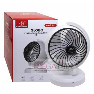 Mini Ventilador Portátil (Globo) KA-F1811 - Kapbom