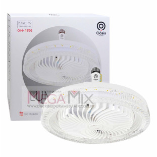 Ventilador de Teto com Lâmpada LED OIH-4956 - Oásis