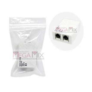 Divisor Duplicador RJ11 XT-2033 - Xtrad
