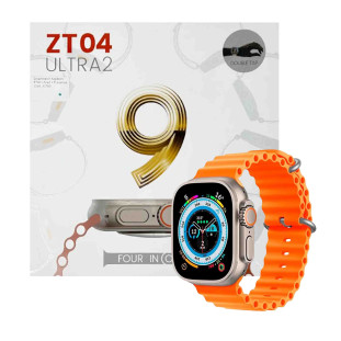 Relógio Inteligente Smart Watch + 4 Pulseiras 49MM ZT04 ULTRA 2 KA-9960