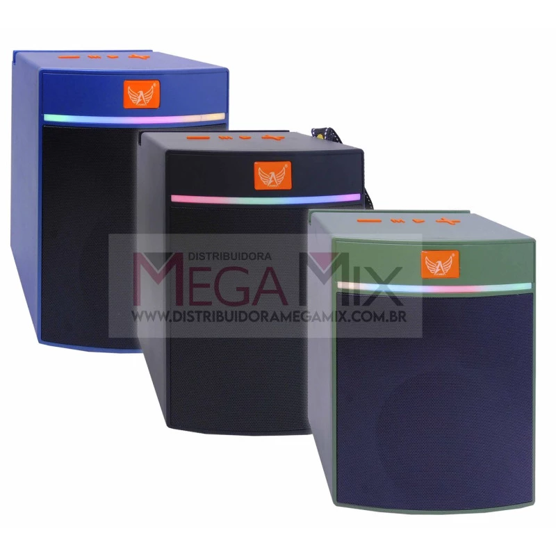 Caixa de Som Bluetooth 200W AL-533 Altomex | Mega Mix
