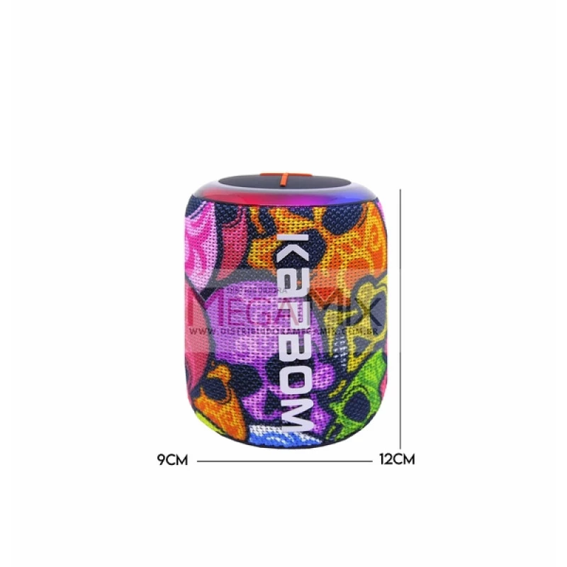 Caixa de Som Bluetooth 7W KA-8193 - Kapbom| Mega Mix