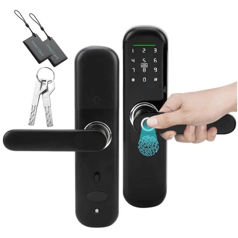 Fechadura Digital com Biometria KP-CA608 | Mega Mix