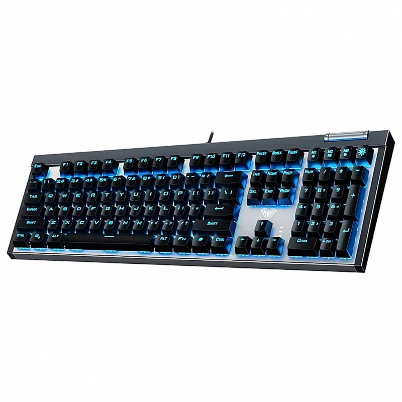Teclado Gamer Mecânico USB Led F3030 - Aula | Mega Mix