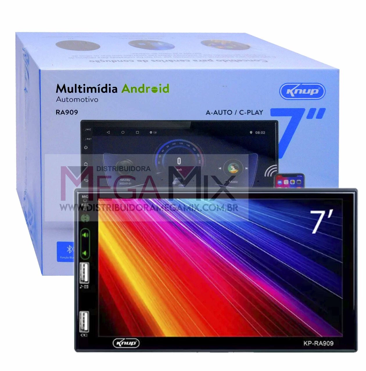 Central Automotivo KP-RA909 - Knup | Mega Mix