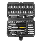 Kit Jogo de Chave Catraca e Soquete 53 Peças BOM-3913 - Bomvink
