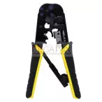 Alicate de Crimpar com Catraca para RJ11 RJ12 RJ45-8P6P H1301 - Holda