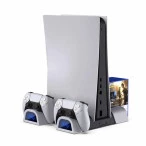 Base Multifuncional com Cooler e Carregador de Controle p/ PS5 TP5-3536B - Dobe