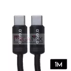 Cabo de Dados Tipo C + Tipo C 60W 1M CB131 - A'Gold