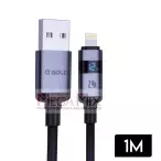 Cabo de Dados USB + Iphone com Visor 12W 1M CB138-2 - A'Gold